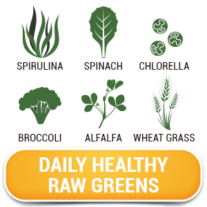 Daily Healthy Raw Greens